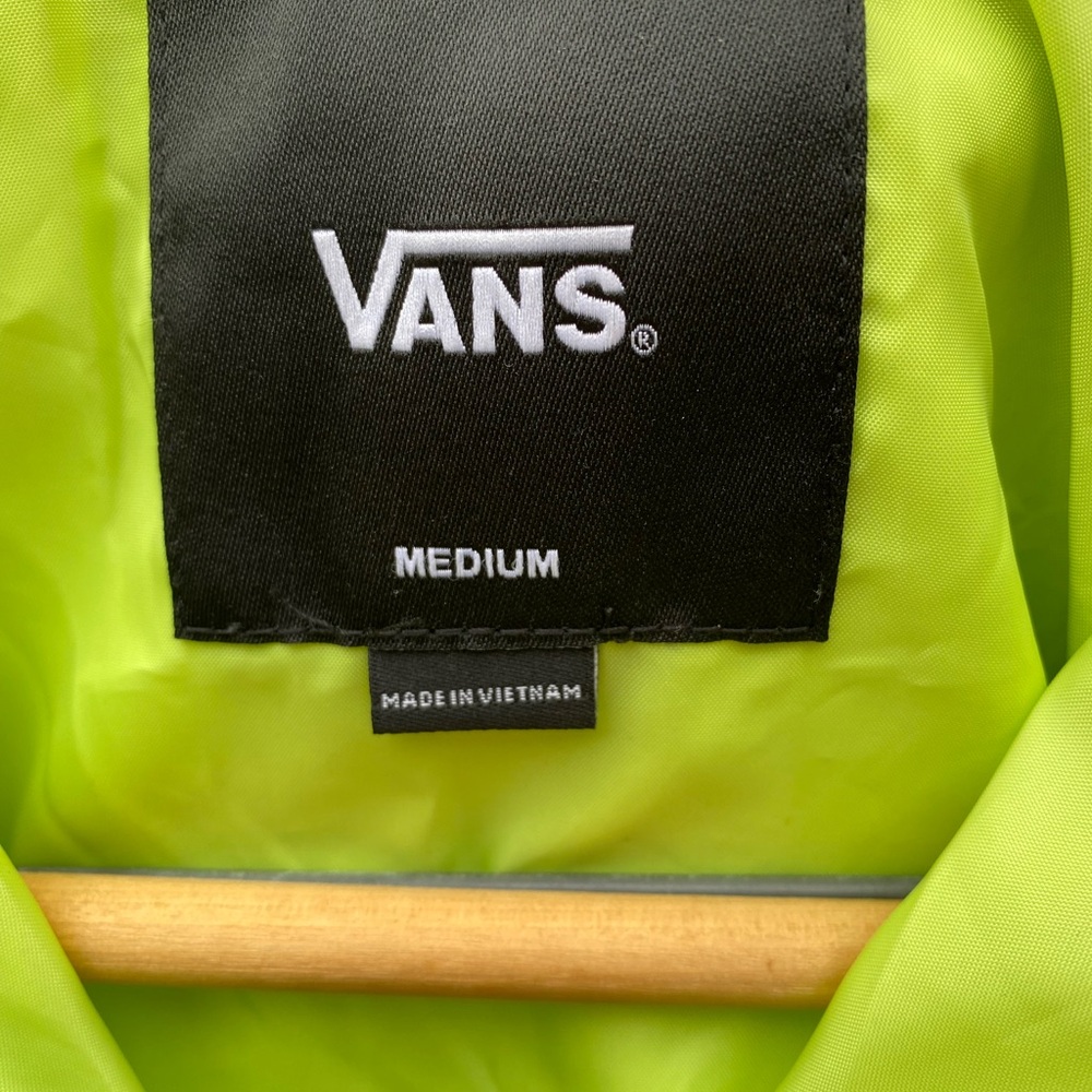 Vans checkered windbreaker men’s‎ size medium - Picture 4 of 6